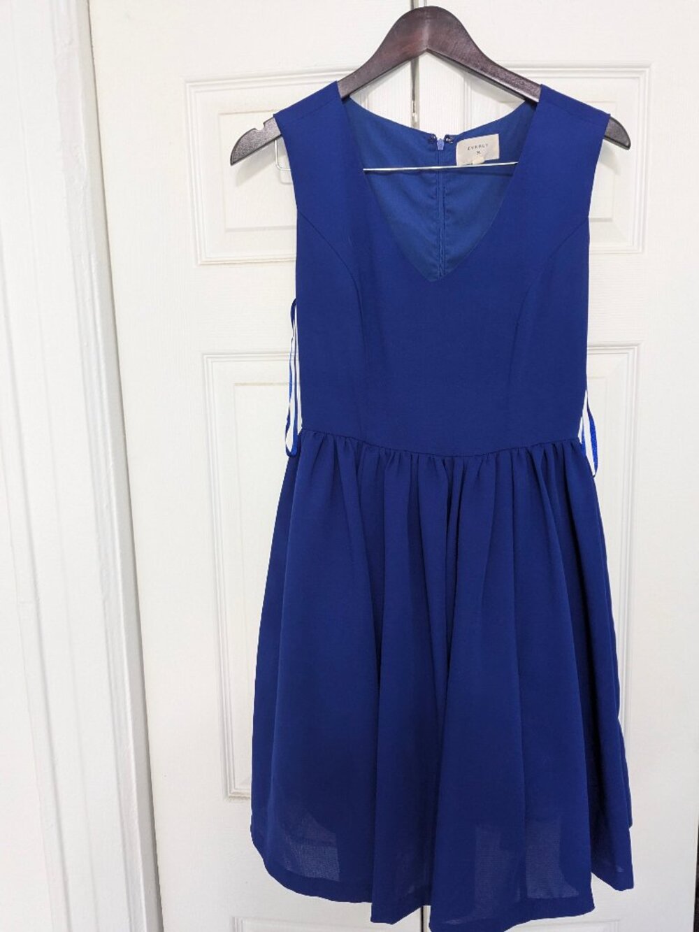 Blue dress